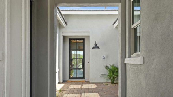 Preakness Estates front entry courtyard Secretariat Floor Plan