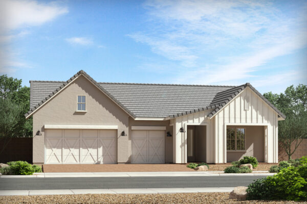 Gardeners Enclave Marigold floor plan urban farmhouse elevation