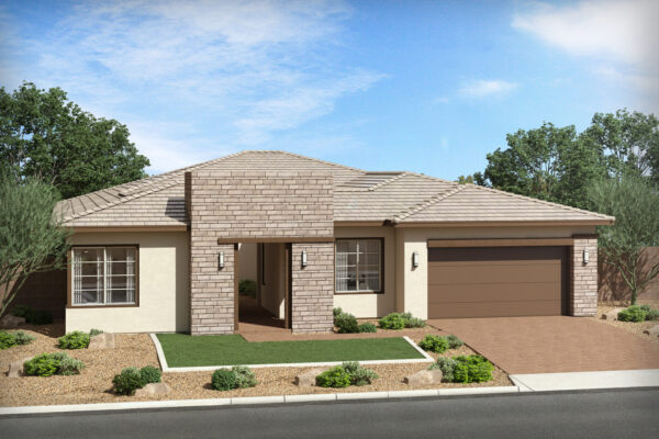 Gardener's Enclave Ocotillo plan Modern Prairie Elevation