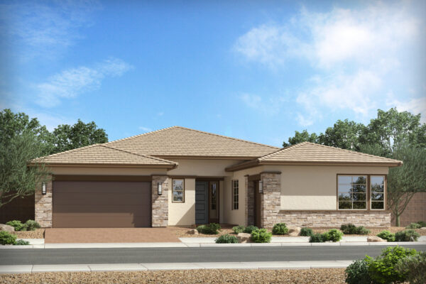 Gardener's Enclave Yucca plan Modern Prairie Elevation