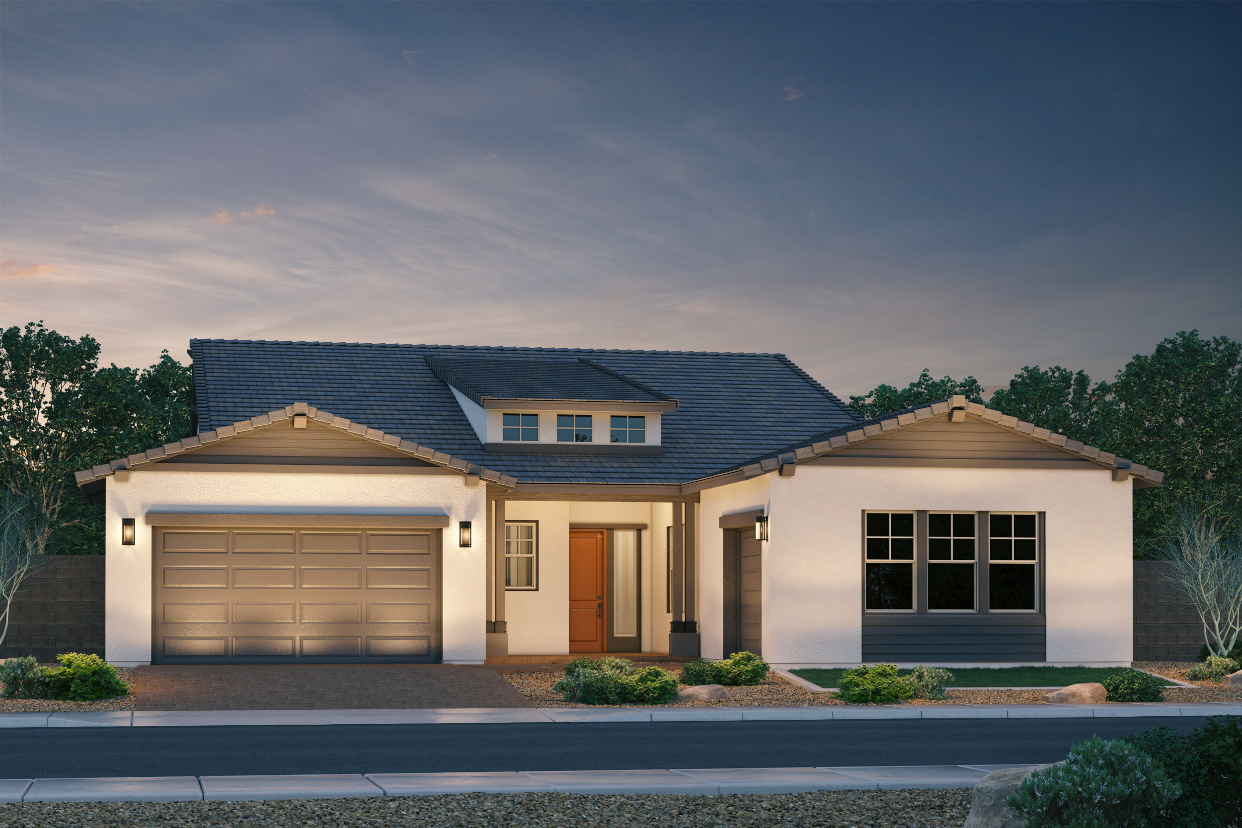 Preakness Estates New Homes Cave Creek Silver Charm New Ranch Elevation