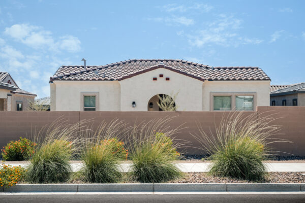 Street view of homes at The Havenly Superstition