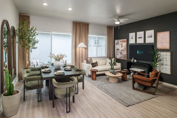 Plan three great room at The Havenly Prescott