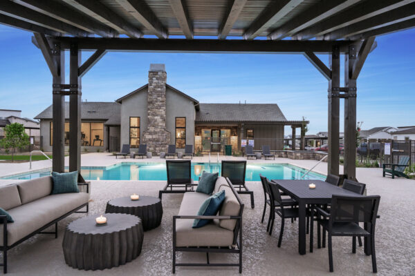 The Havenly Prescott ramada view of pool and clubhouse