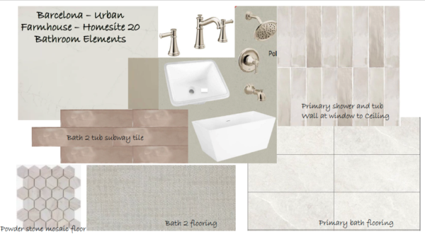Homesite 20 Hazelwood selections bath