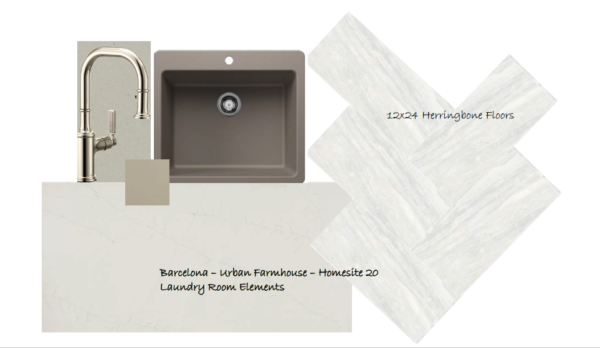 Homesite 20 Hazelwood selections laundry