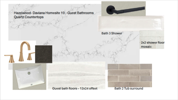 Homesite #19 Daviana Guest Bath