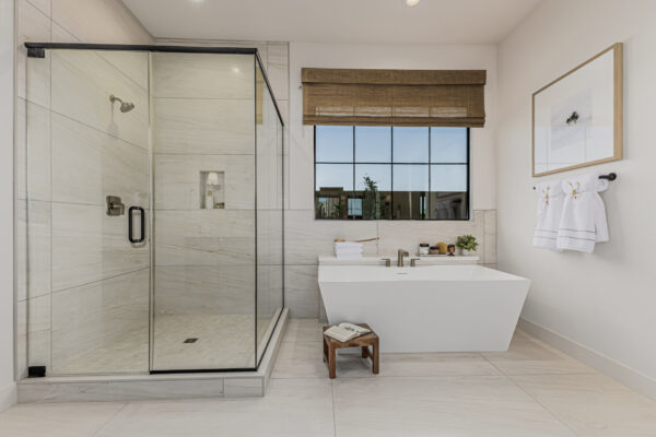 Hazelwood Model Primary Bath and Shower