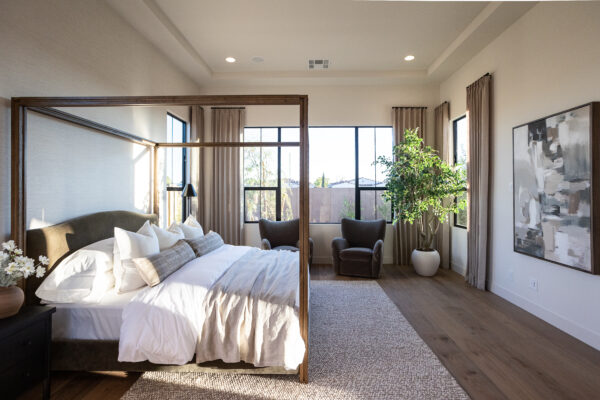 Hazelwood model Primary bedroom