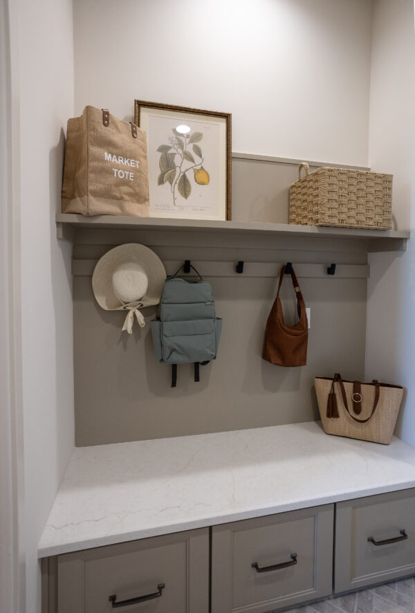 Hazelwood model garage Entry drop point