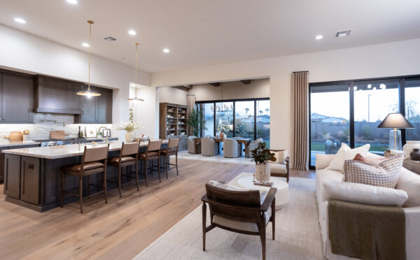 Hazelwood model Kitchen, dining and seating