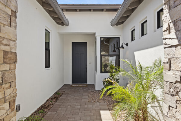 Hazelwood homesite 19 Daviana Urban Farmhouse front entry