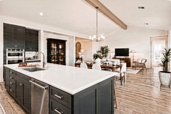 AI image of homesite 11 kitchen and great room