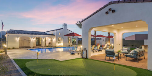 The Havenly putting green